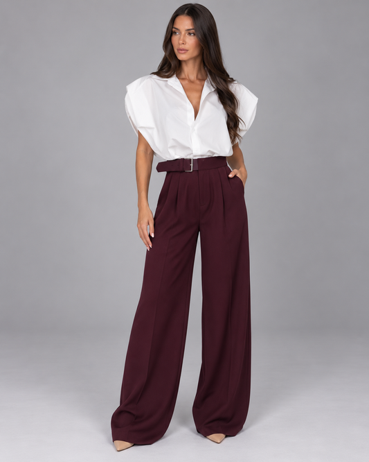 Premium Palazzo Pantalone sa Kaišem | EXECUTIVE