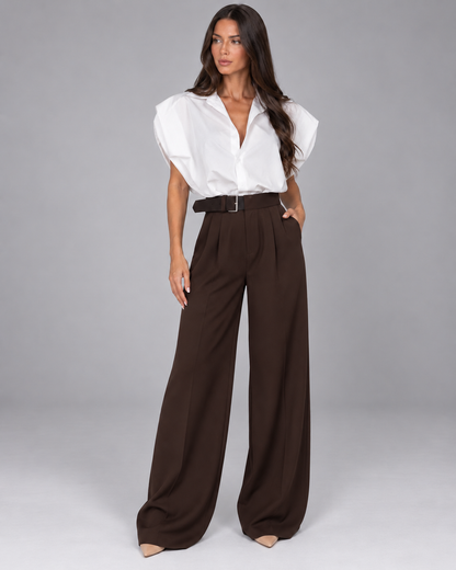 Premium Palazzo Pantalone sa Kaišem | EXECUTIVE