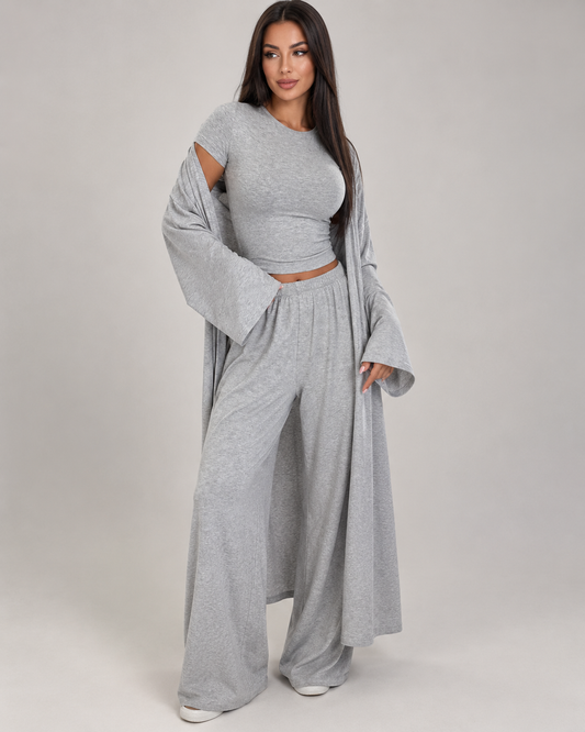 Komplet Majica, Pantalone i Kardigan | CITY