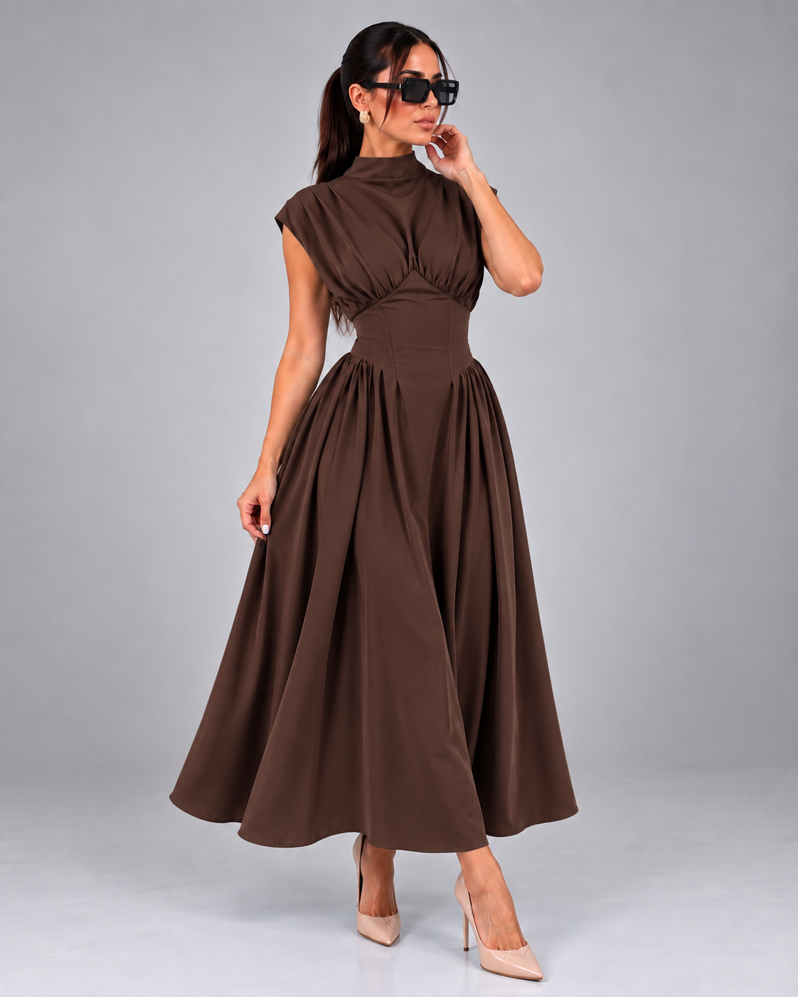 Haljina sa Istaknutim Strukom | SILHOUETTE