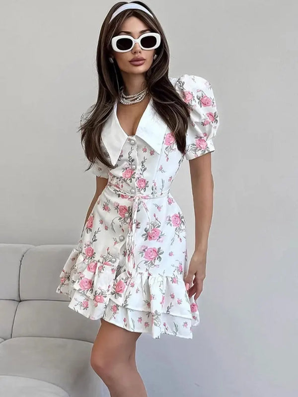 Elegant Summer Mini Dress